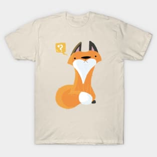 the fox doesn't know what to say T-Shirt